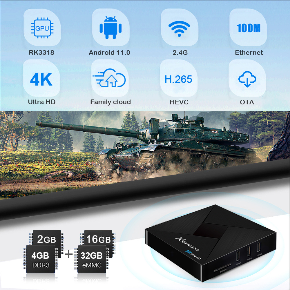 X88-PRO-30-Rockchip-RK3318-Quad-Core-Android-110-4GB-RAM-32GB-ROM-Smart-TV-BOX-100M-Ethernet-WiFi-HD-1894947-1