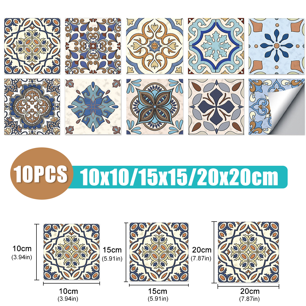 10-PCS-10x1015x1520x20cm-Wall-Tiles-Stickers-Kitchen-Bathroom-Toilet--Waterproof--PVC-1717154-1