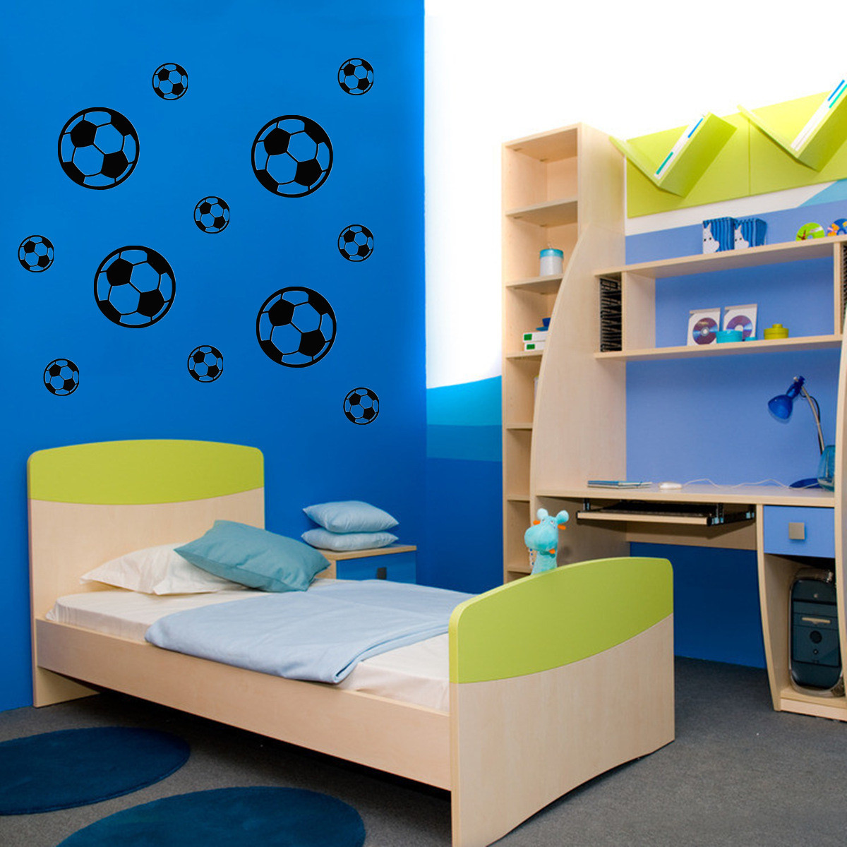 12PcsSet-Football-Soccer-Wall-Stickers-Children-Nursery-Kids-Room-Decals-Gift-Home-Decorations-1470248-10