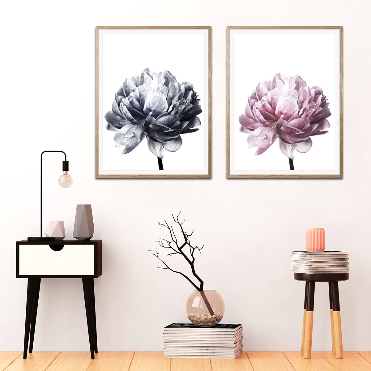 20x3030x40cm-Flower-Modern-Wall-Art-Canvas-Paintings-Picture-Home-Decor-Mural-Poster-with-Frame-1632681-1