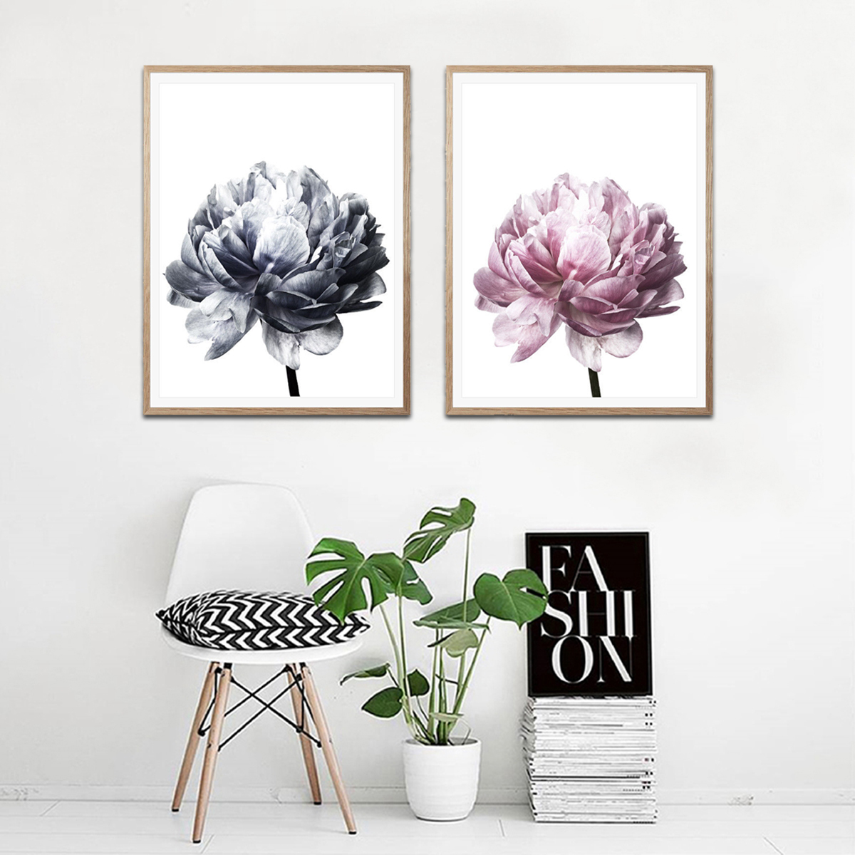 20x3030x40cm-Flower-Modern-Wall-Art-Canvas-Paintings-Picture-Home-Decor-Mural-Poster-with-Frame-1632681-2