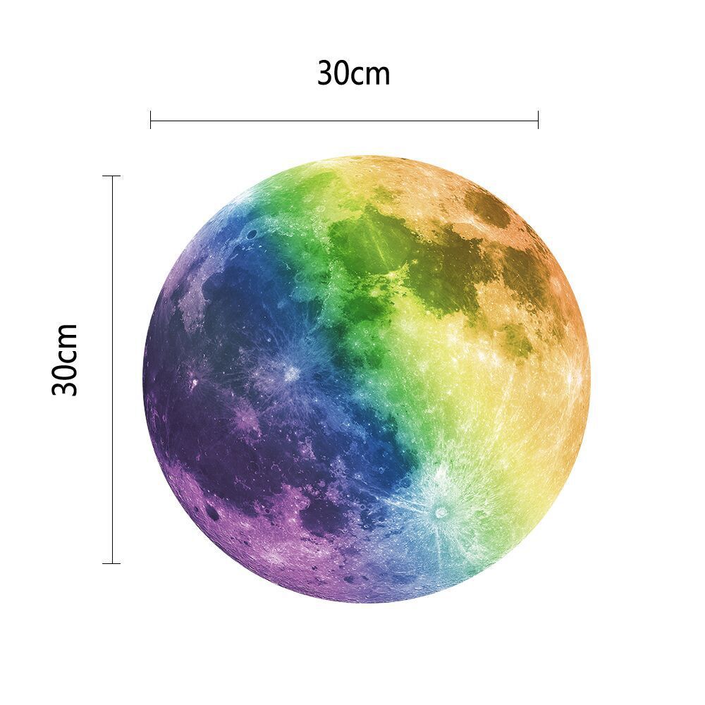 30cm-Colorful-Large-Moon-Wall-Sticker-Removable-Glow-In-The-Dark-Luminous-Stickers-Home-Decor-1041133-2