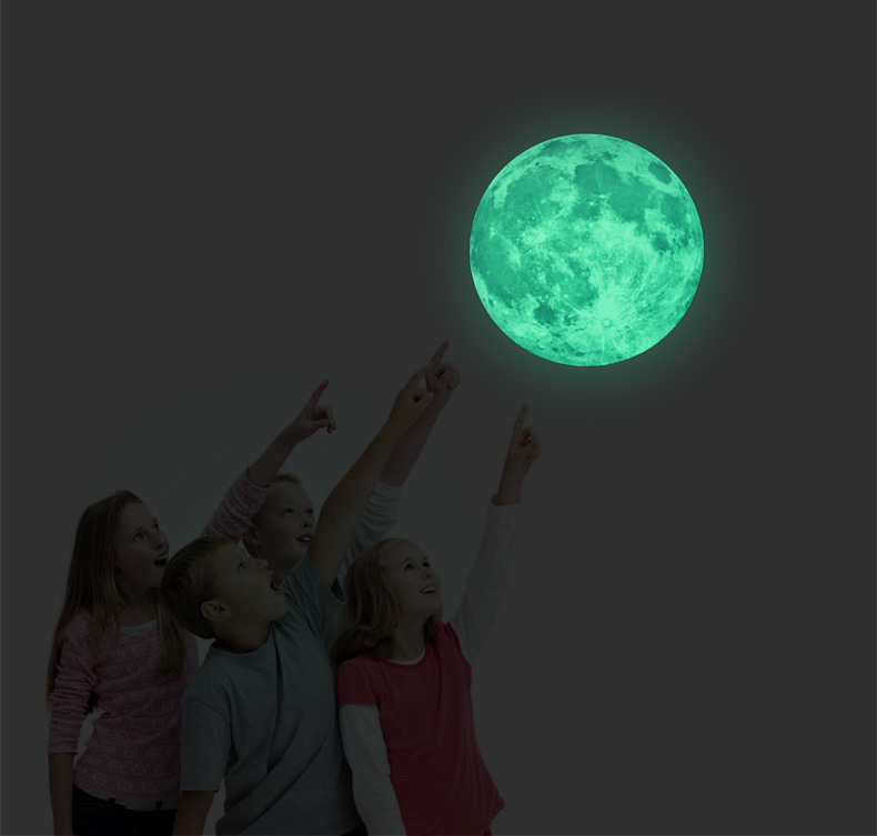 30cm-Colorful-Large-Moon-Wall-Sticker-Removable-Glow-In-The-Dark-Luminous-Stickers-Home-Decor-1041133-4