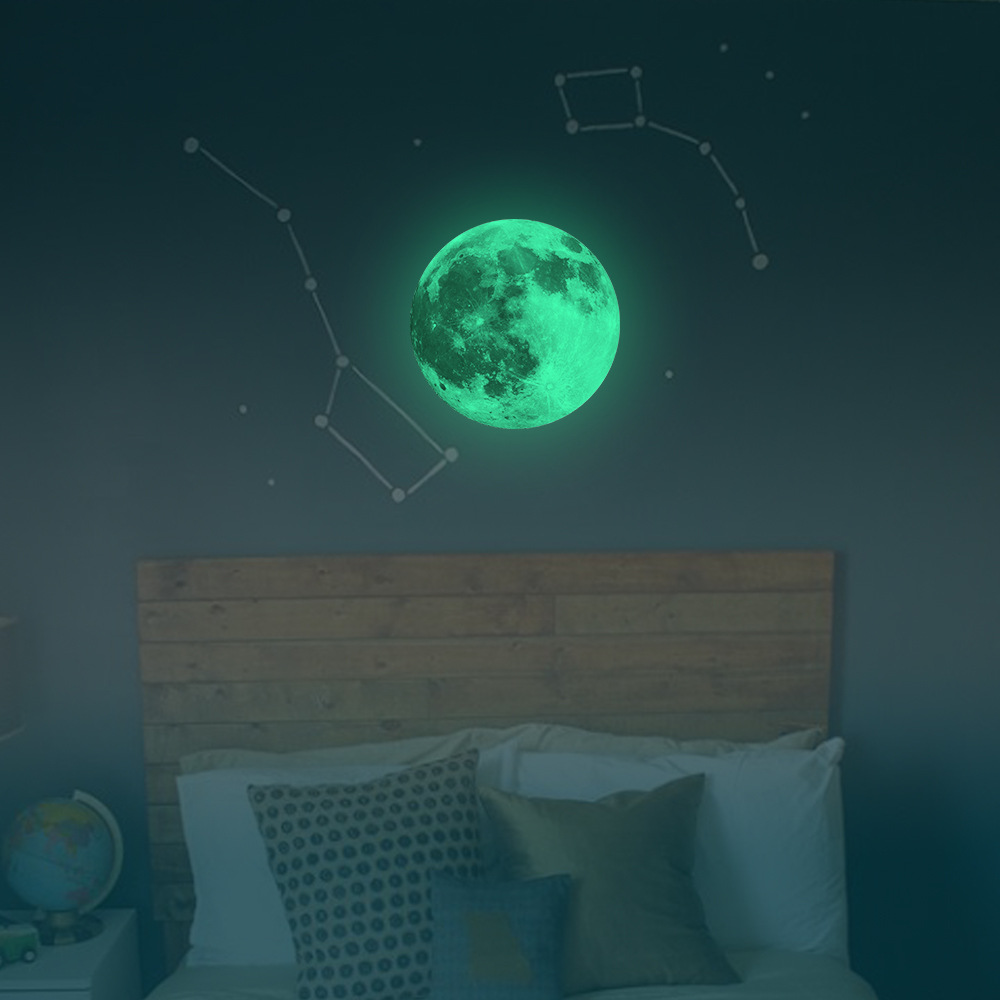 30cm-Colorful-Large-Moon-Wall-Sticker-Removable-Glow-In-The-Dark-Luminous-Stickers-Home-Decor-1041133-7
