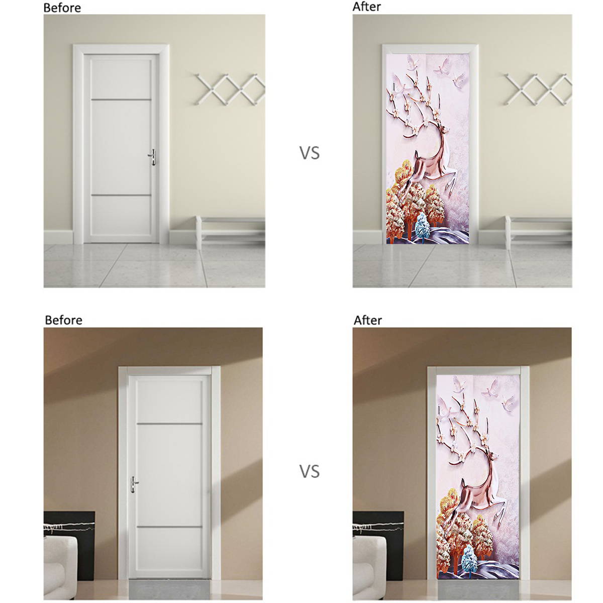 3D-Door-Wall-Sticker-Fridge-Deer-Sticker-Wrap-Mural-Decal-Art-Decor-Self-Adhesive-Room-1407108-11