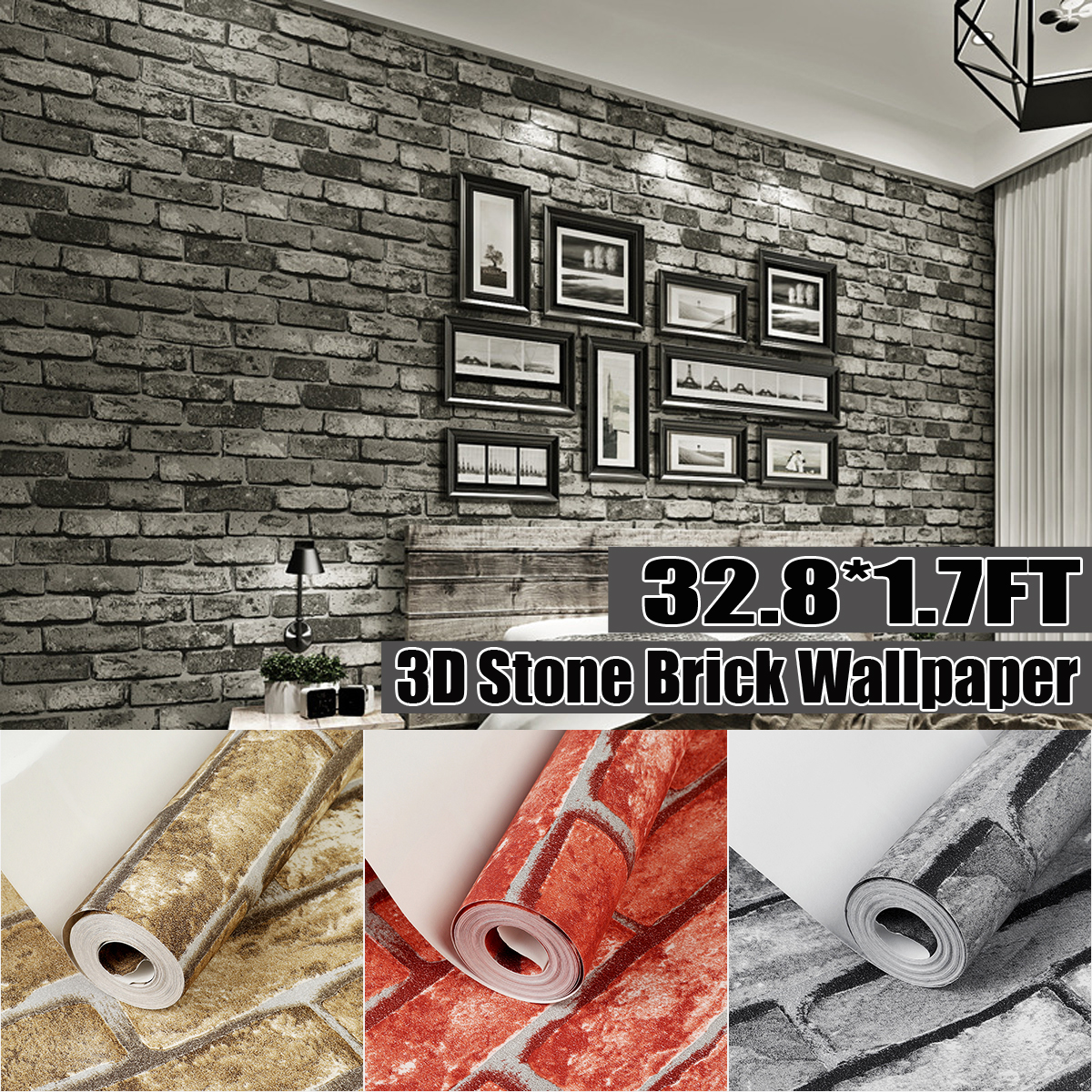 3D-Effect-Slate-Brick-Wall-Decal-Sticker-Faux-Self-adhesive-Wallpaper-TV-Wall-Decor-Sticke-1745700-1