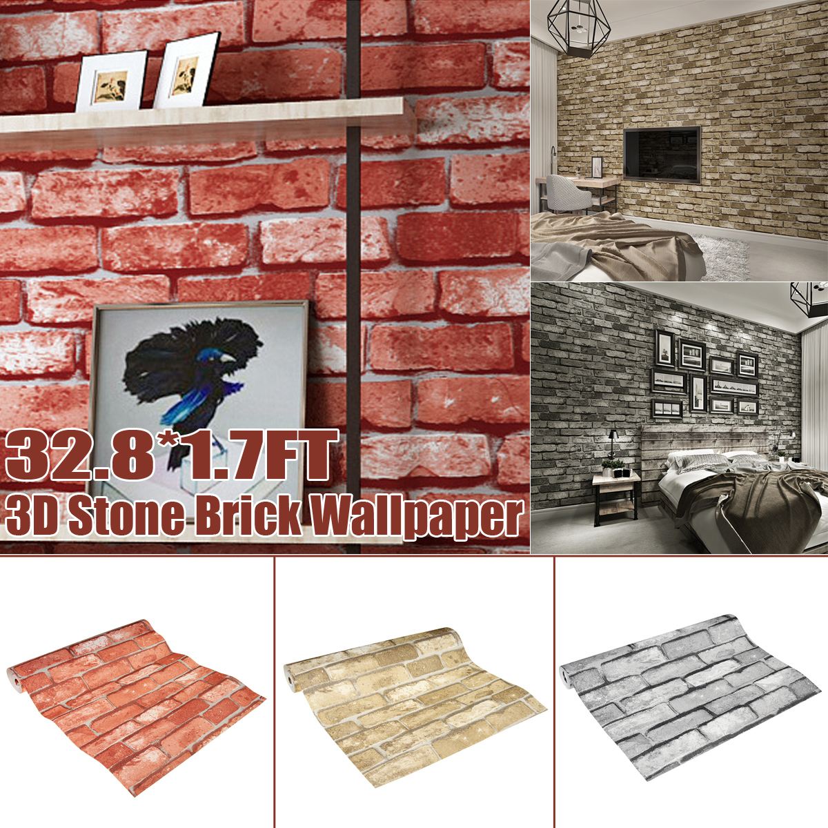 3D-Effect-Slate-Brick-Wall-Decal-Sticker-Faux-Self-adhesive-Wallpaper-TV-Wall-Decor-Sticke-1745700-2