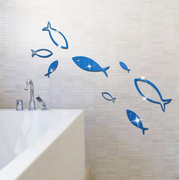 3D-Fish-Multi-color-DIY-Shape-Mirror-Wall-Stickers-Home-Wall-Bedroom-Office-Decor-1176145-4