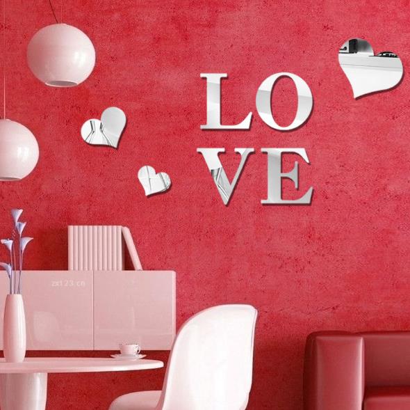 3D-Multi-color-Love-Silver-DIY-Shape-Mirror-Wall-Stickers-Home-Wall-Bedroom-Office-Decor-1174621-5