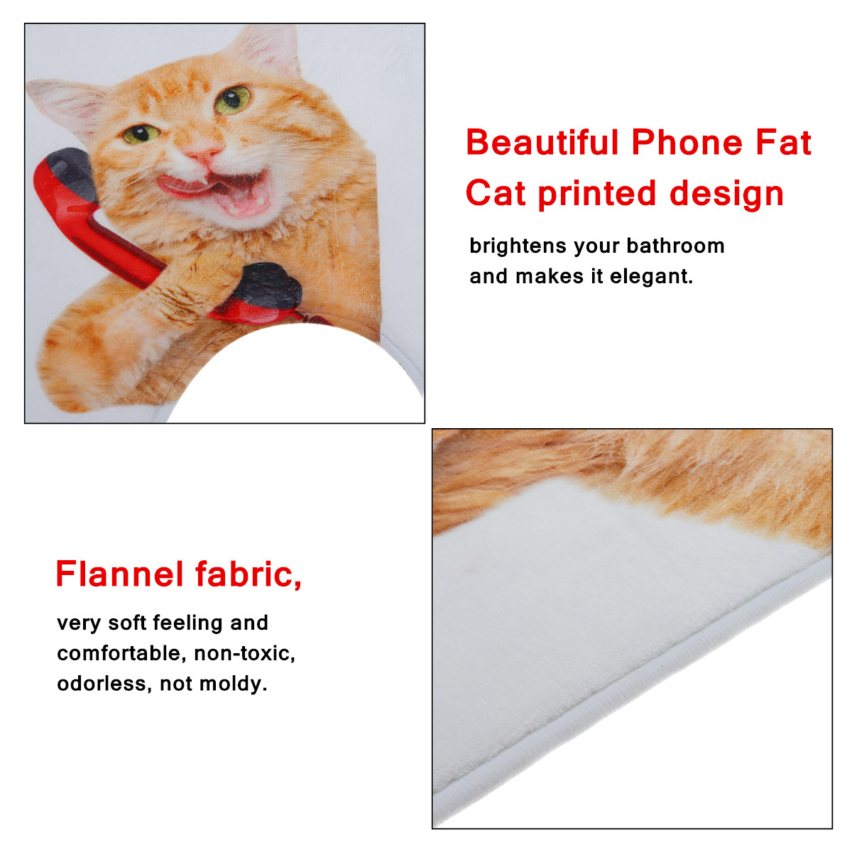 3PCS-Toilet-Seat-Covers-Funny-Cat-Bathroom-Soft-Pedestal-Rugs-Lid-Toilet-Covers-Bath-Mats-Carpets-1411649-5