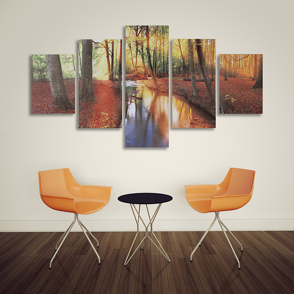 5Pcs-Modern-Autumn-Forest-Canvas-Print-Paintings-Poster-Wall-Art-Picture-Home-Decor-Unframed-1538687-1