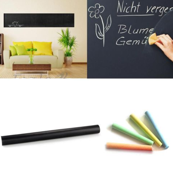 60x200CM-Blackboard-Wall-Sticker-Waterproof-Chalkboard-Decal-Home-953886-1