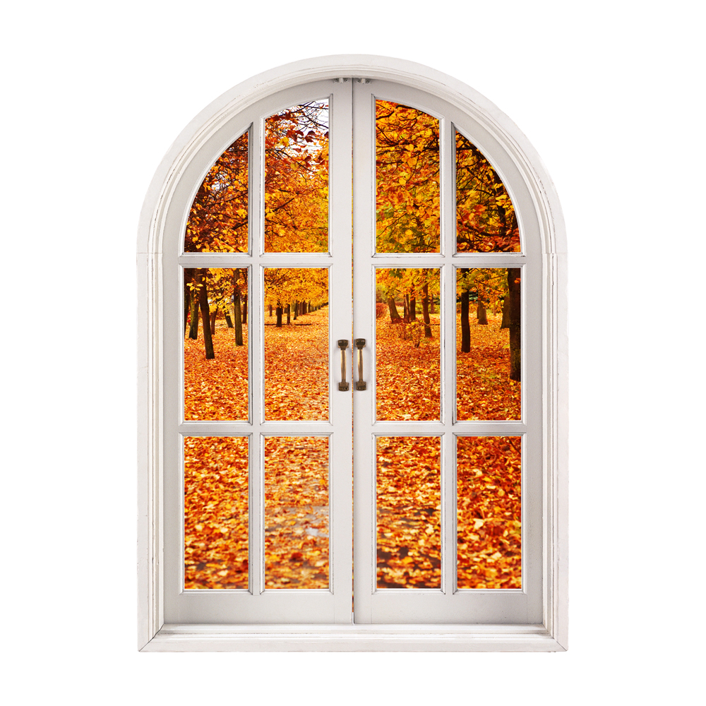 Autumn-Leaves-3D-Artificial-Window-View-3D-Wall-Decals-Room-PAG-Stickers-Home-Wall-Decor-Gift-1022235-2