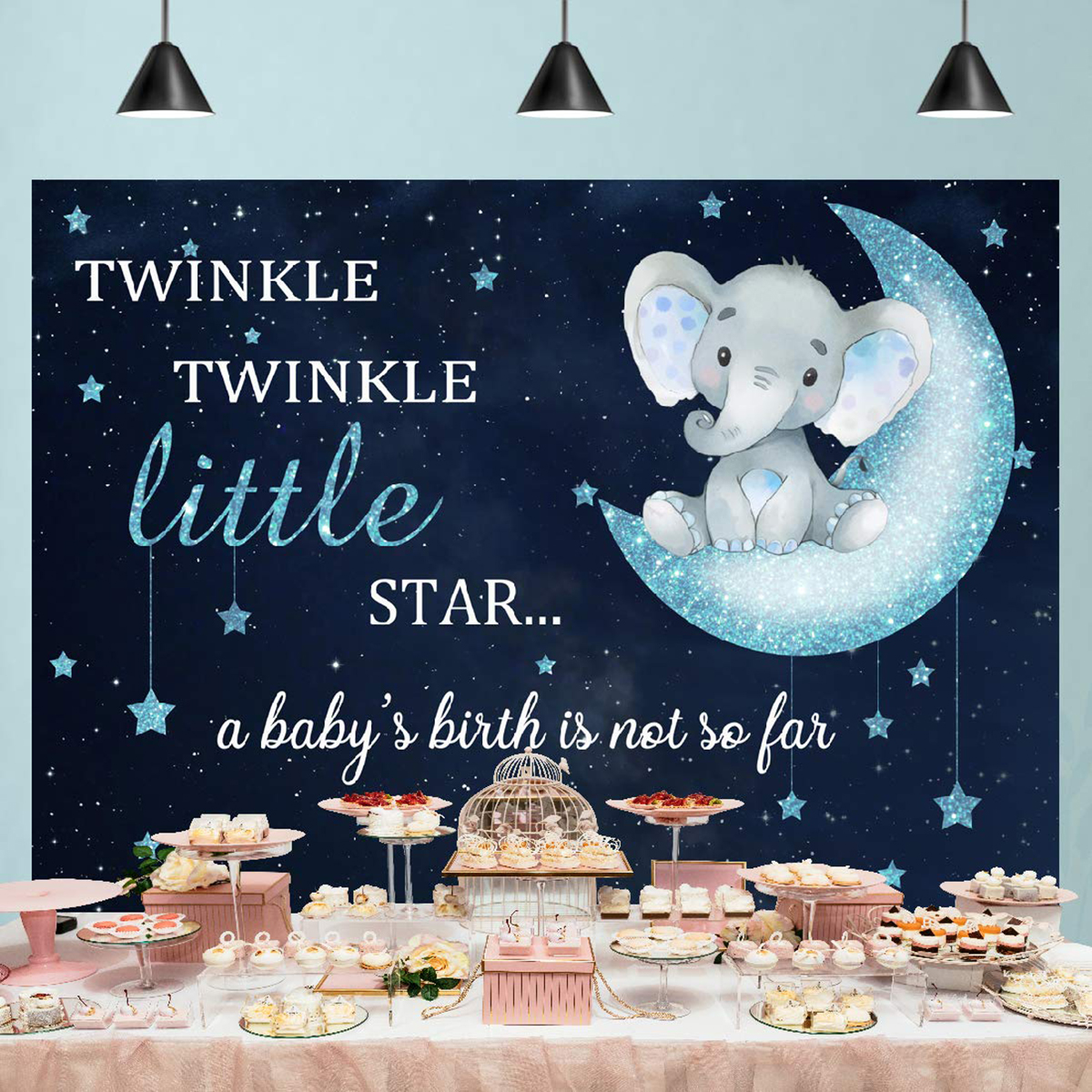 Blue-Elephant-Photography-Backdrop-Baby-Shower-Party-Birthday-Animals-Background-1635673-4