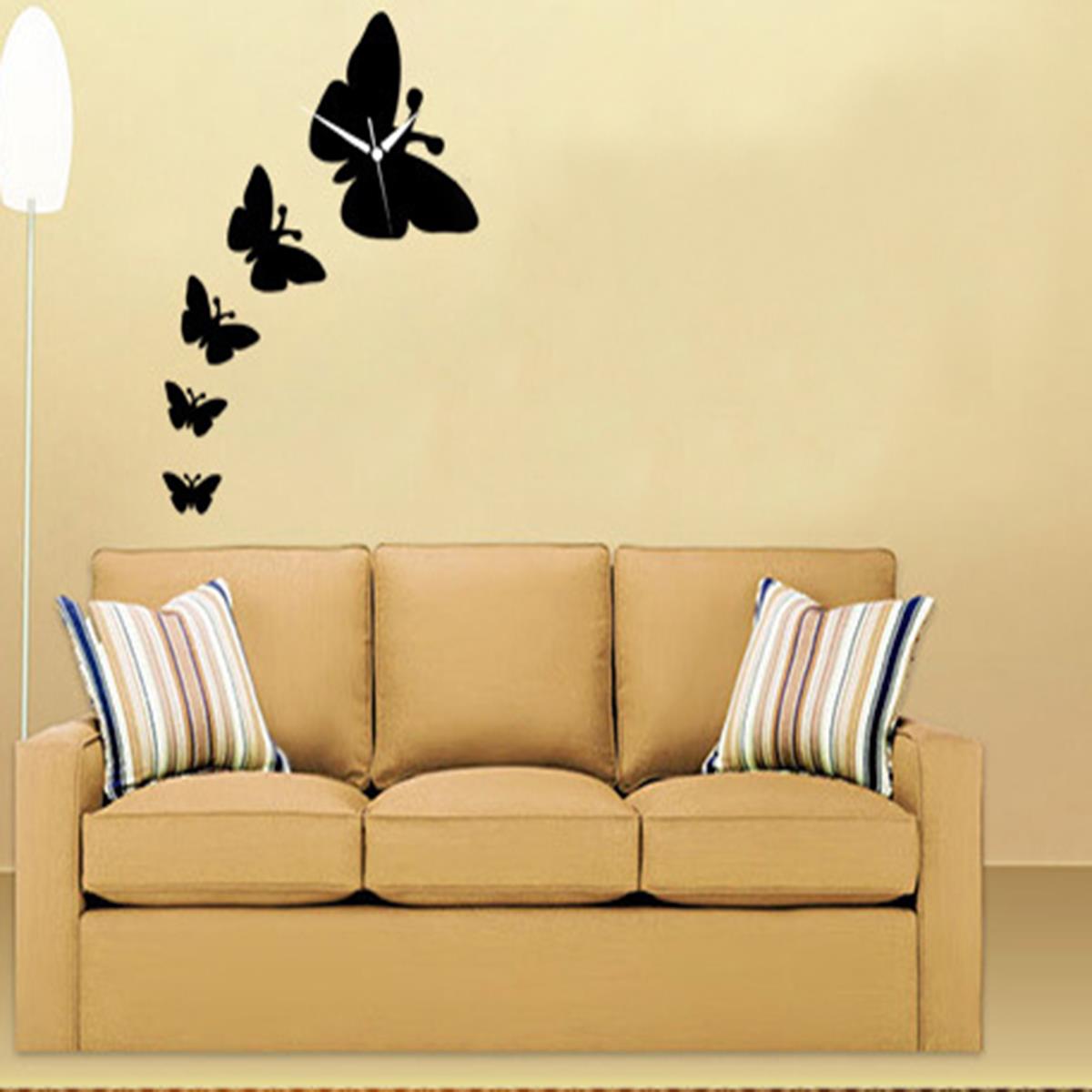 Butterfly-Wall-Clock-Sticker-Specular-Surface-Wall-Sticker-Home-Decoration-1082153-9