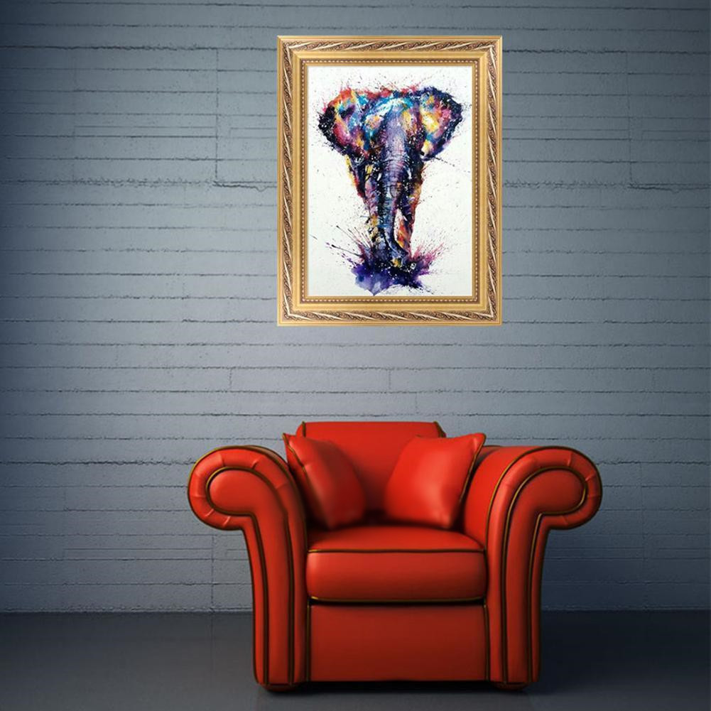 Colourful-Elephant-5D-Diamond-Painting-Embroidery-Cross-stitch-Wall-Decor-1234653-6