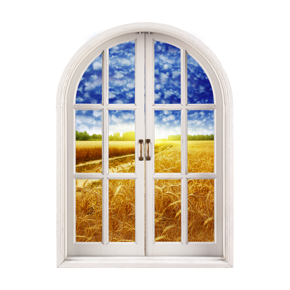 Cornfield-View-PAG-3D-Artificial-Window-3D-Wall-Decals-Room-Stickers-Home-Wall-Decor-Gift-1022744-2