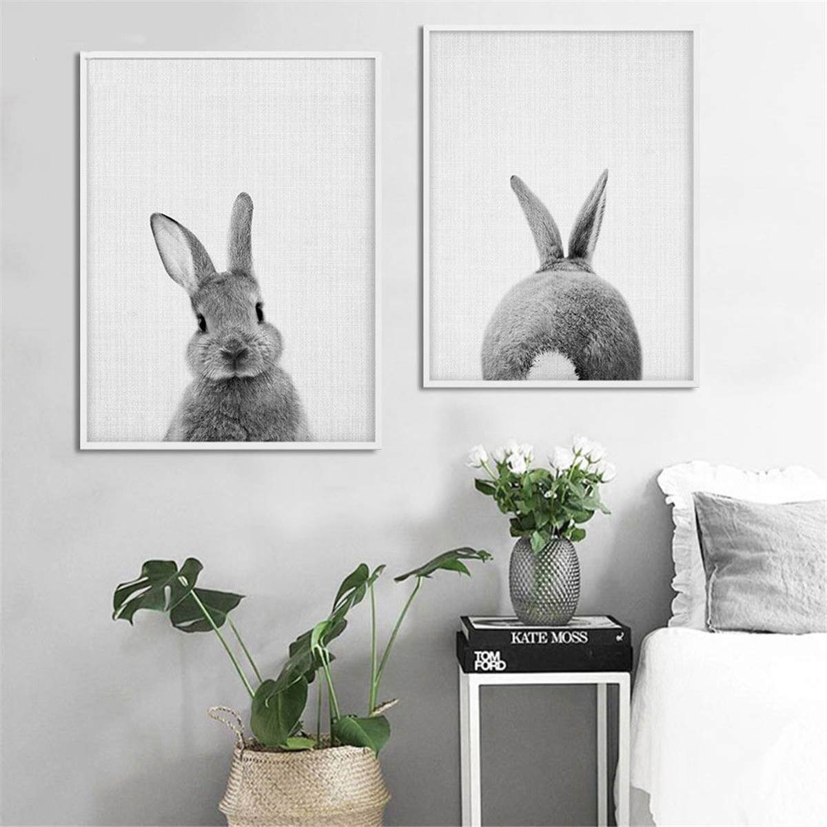 Cute-Rabbit-Canvas-Wall-Art-Poster-Animal-Print-Paintings-Baby-Nursery-Room-1641031-1