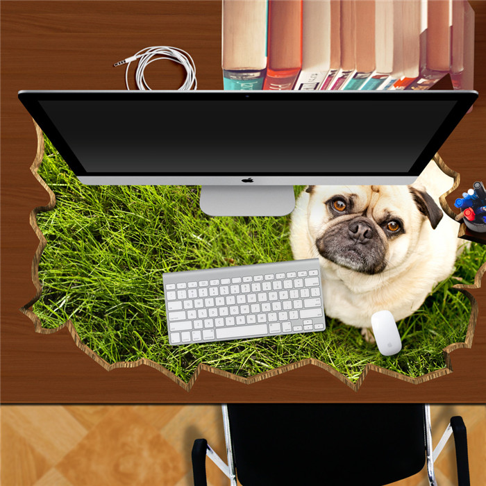 Dog-Pet-Lawn-PAG-STICKER-3D-Desk-Sticker-Wall-Decals-Home-Wall-Desk-Table-Decor-Gift-1004596-2