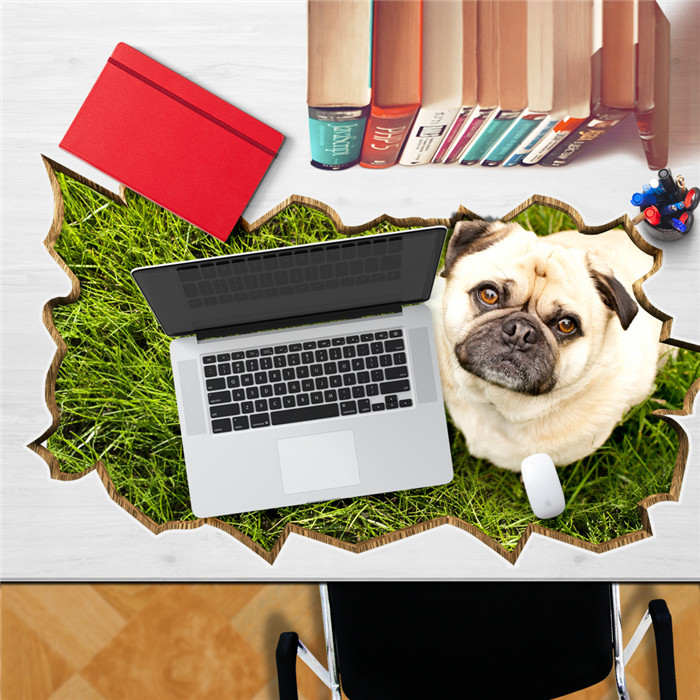 Dog-Pet-Lawn-PAG-STICKER-3D-Desk-Sticker-Wall-Decals-Home-Wall-Desk-Table-Decor-Gift-1004596-4