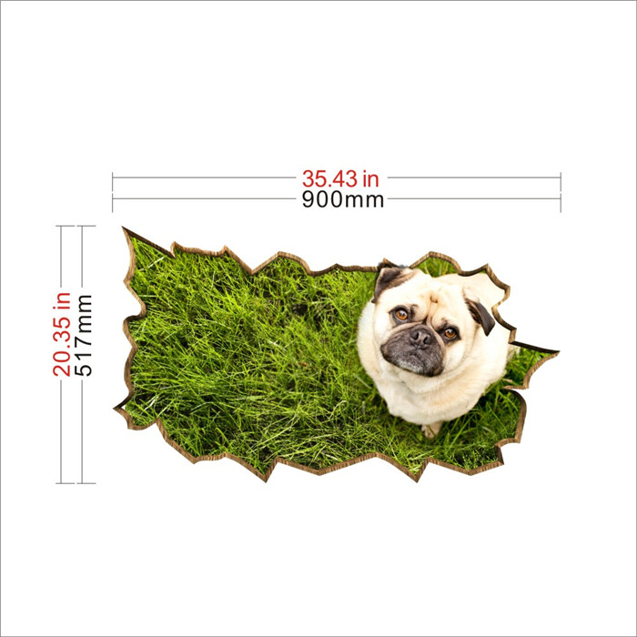 Dog-Pet-Lawn-PAG-STICKER-3D-Desk-Sticker-Wall-Decals-Home-Wall-Desk-Table-Decor-Gift-1004596-6