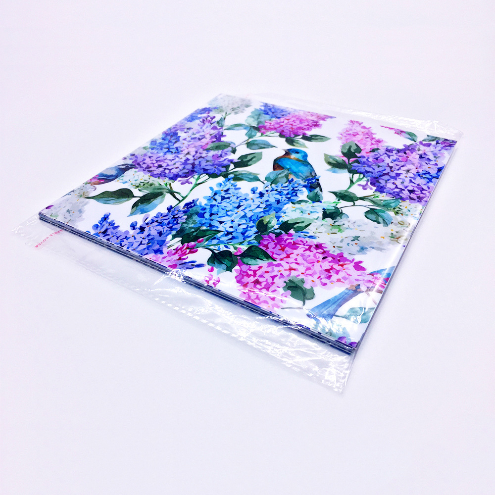 Flowers-Pearl-Film-Tile-Stickers-Bathroom-Living-Room-Waterproof-PVC-Wall-Stickers-1247002-5