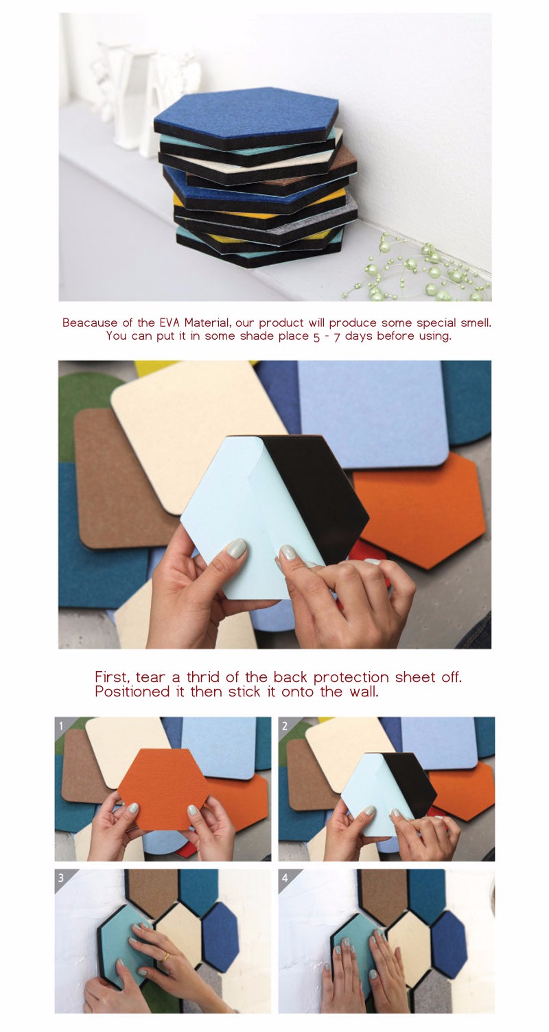 Honana-DX-172-1PCS-Creative-Roundness-Colorful-Wool-Felt-Multifunctional-Wall-Sticker-Smart-Collect--1137225-3