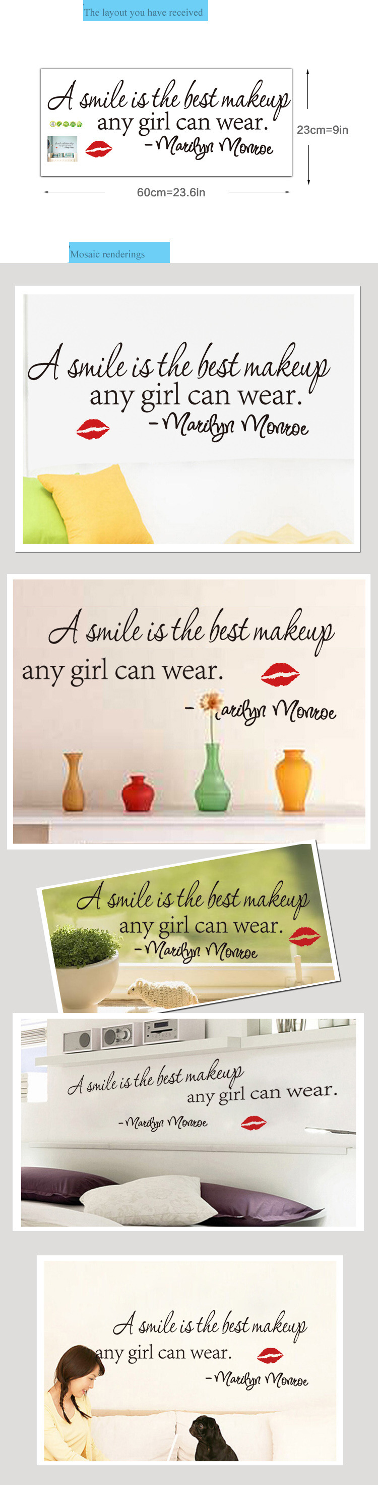 Miico-DZ002-Decorative-Sticker-Wall-Stickers-Decor-DIY-Stickers-Bedroom-Decoration-1565319-4