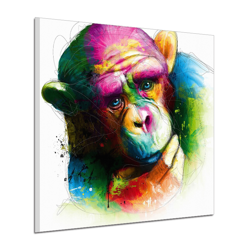 Miico-Hand-Painted-Oil-Paintings-Abstract-Colorful-Pensive-Gorilla-Wall-Art-For-Home-Decoration-Pain-1547182-9