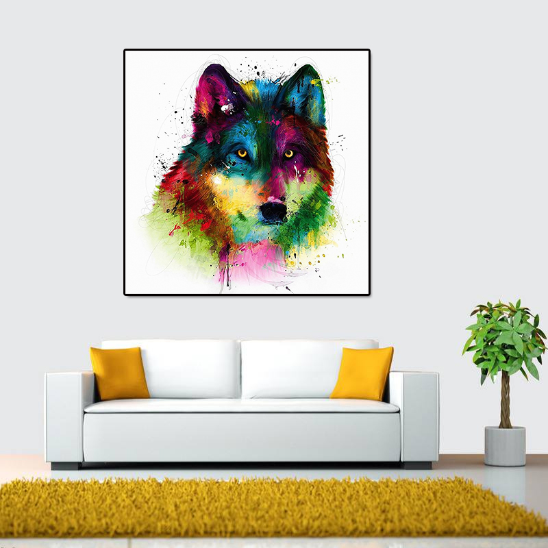 Miico-Hand-Painted-Oil-Paintings-Abstract-Colorful-Wolf-Head-Wall-Art-For-Home-Decoration-Painting-1547166-1