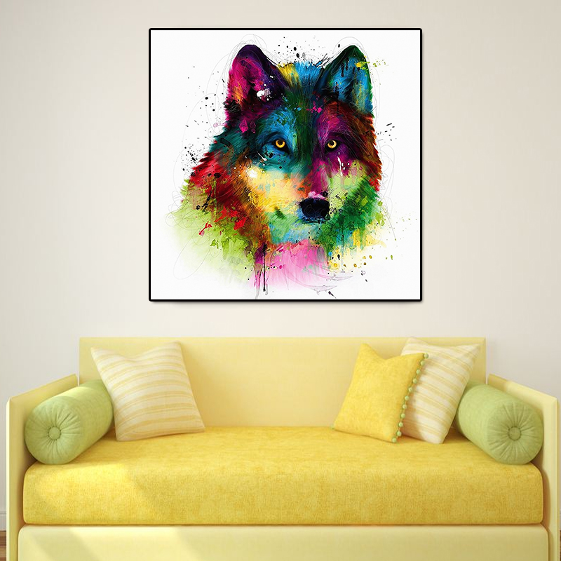 Miico-Hand-Painted-Oil-Paintings-Abstract-Colorful-Wolf-Head-Wall-Art-For-Home-Decoration-Painting-1547166-4