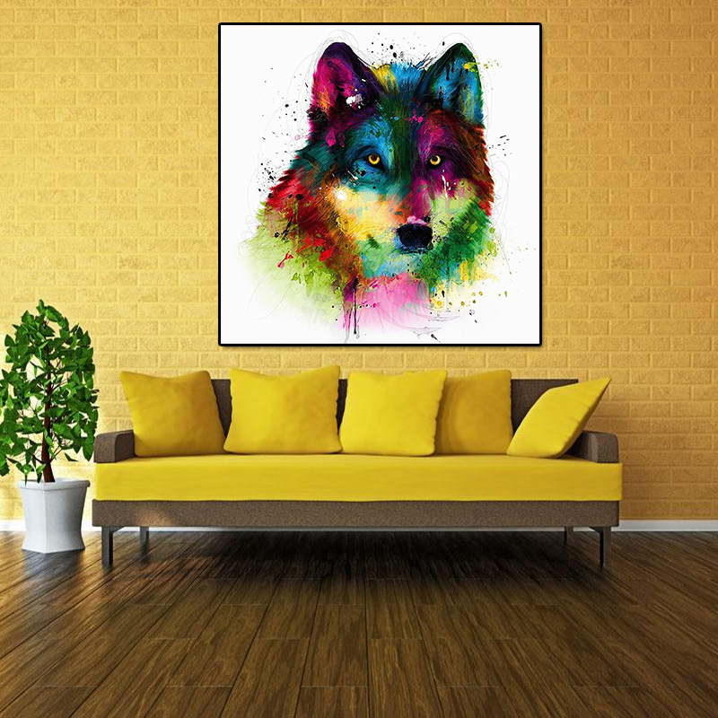 Miico-Hand-Painted-Oil-Paintings-Abstract-Colorful-Wolf-Head-Wall-Art-For-Home-Decoration-Painting-1547166-6