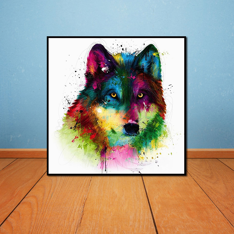 Miico-Hand-Painted-Oil-Paintings-Abstract-Colorful-Wolf-Head-Wall-Art-For-Home-Decoration-Painting-1547166-7