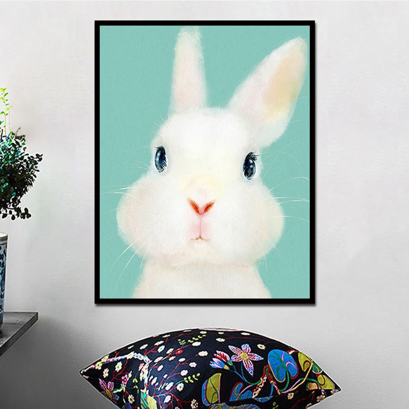 Miico-Hand-Painted-Oil-Paintings-Cartoon-Rabbit-Paintings-Wall-Art-For-Home-Decoration-1544178-1