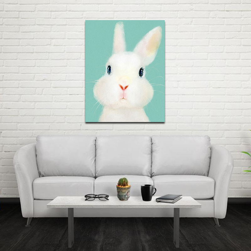 Miico-Hand-Painted-Oil-Paintings-Cartoon-Rabbit-Paintings-Wall-Art-For-Home-Decoration-1544178-7