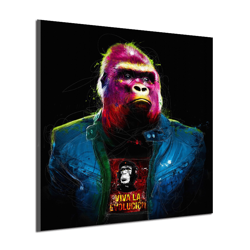Miico-Hand-Painted-Oil-Paintings-Colorful-Gorilla-Wall-Art-For-Home-Decoration-Painting-1547163-10
