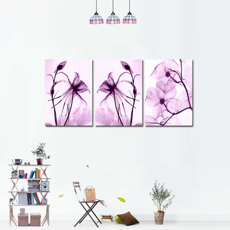 Miico-Hand-Painted-Three-Combination-Decorative-Paintings-Botanic-Purple-Flowers-Wall-Art-For-Home-D-1545499-1