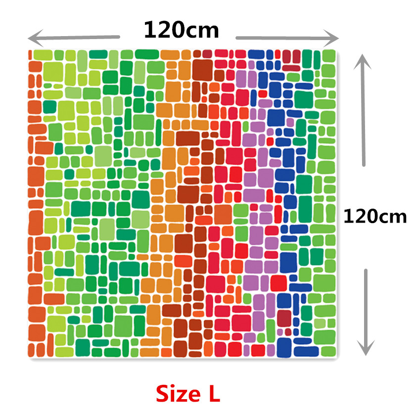 PAG-Floor-Sticker-Tea-Table-Decor-Waterproof-Colorful-Blocks-Anti-Skid-Floor-Decal-Home-Improvement-1035825-4