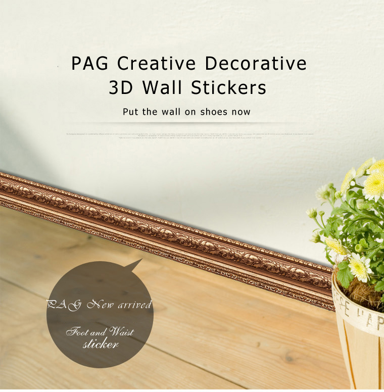PAG-Foot-and-Waist-3D-Wall-Stickers-Living-room-Creative-Decorative-Stickers-1077894-1