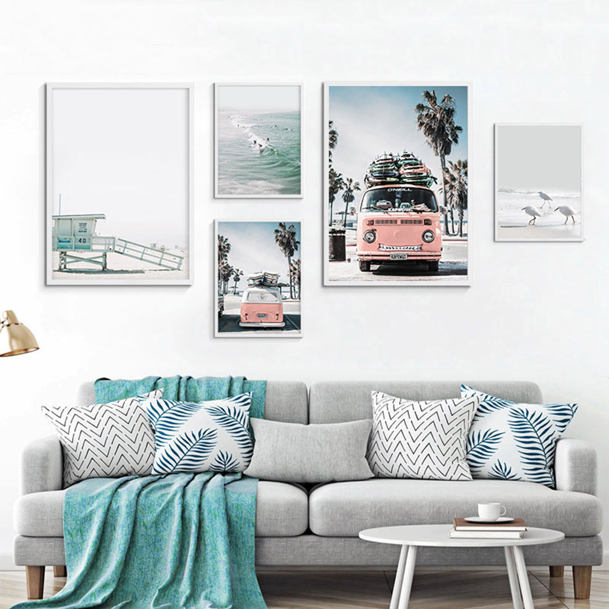 Sea-Beach-Landscape-Nordic-Poster-Wall-Art-Canvas-Prints-Home-Decorations-Unframe-1403844-7