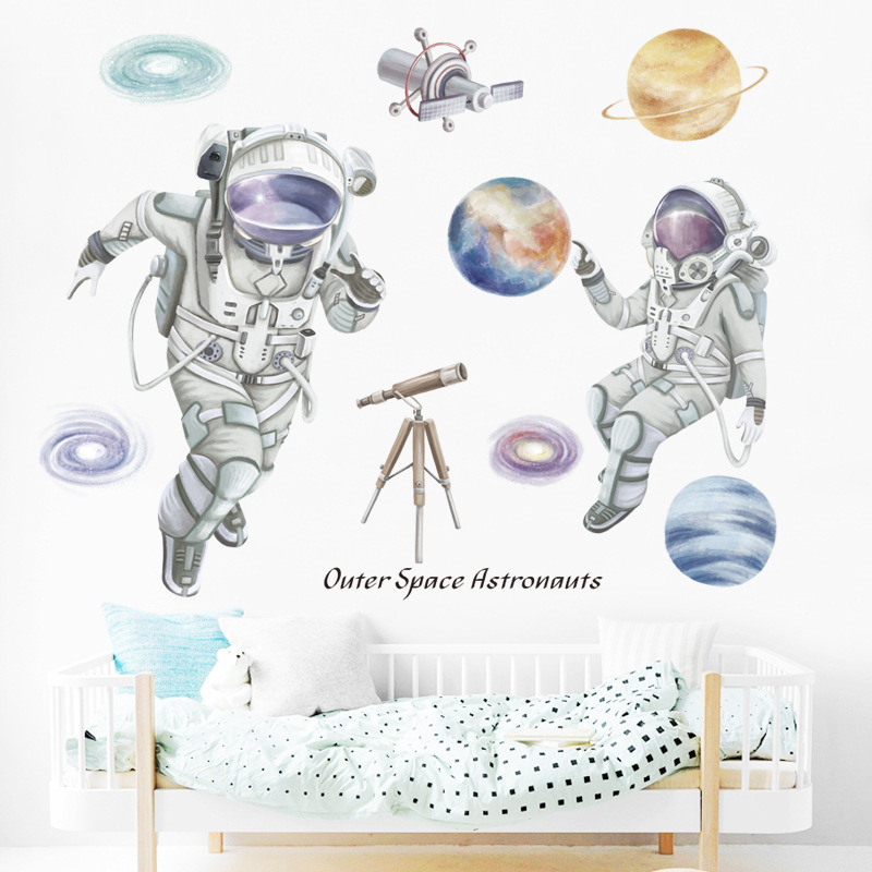 Space-Theme-Astronaut-Wall-Sticker-Dormitory-Living-Room-Wall-Decor-Self-Adhesive-Bedroom-3D-Kids-Ro-1698121-3