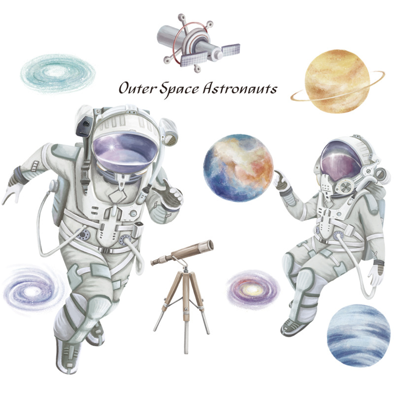 Space-Theme-Astronaut-Wall-Sticker-Dormitory-Living-Room-Wall-Decor-Self-Adhesive-Bedroom-3D-Kids-Ro-1698121-5