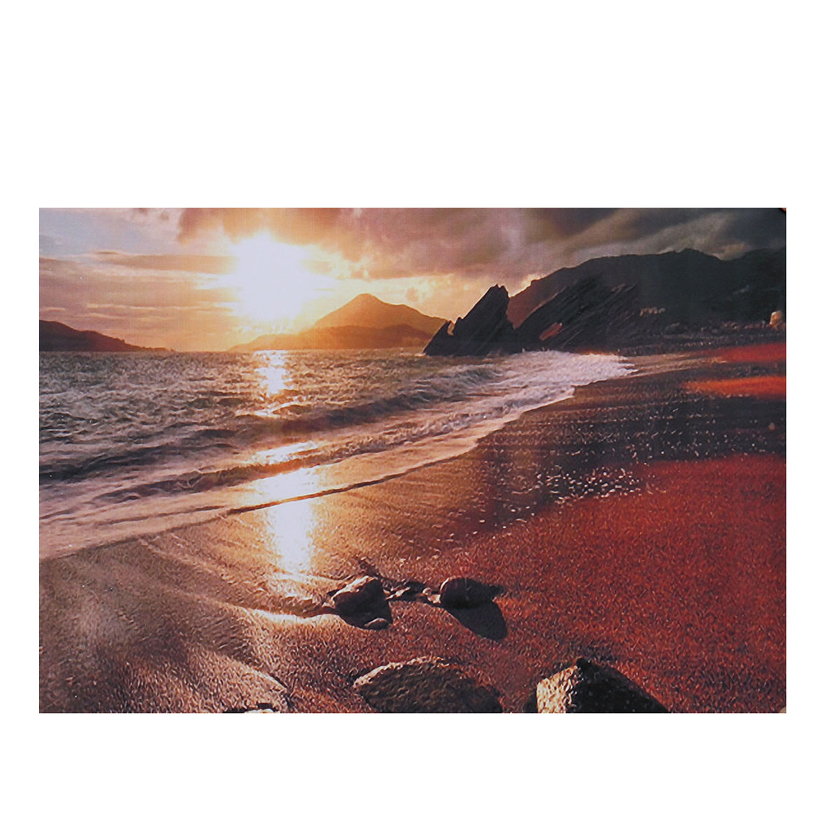 Sunset-Beach-Landscape-Canvas-Wall-Art-Picture-Print-Decor-Frameless-Canvas-for-Home-Decoration-1791502-2