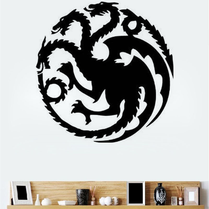 T-18-Game-Of-Thrones-Tangeri-Lian-Targaryen-Family-Emblem-Three-Gold-Dragon-Carved-Wall-Stickers-1209270-1