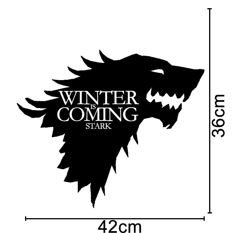 T-5-Game-Of-Thrones--Stark-Family--Emblem-Ice-Wolf-Wall-Stickers-Engraved-Wall-Stickers-1266684-2