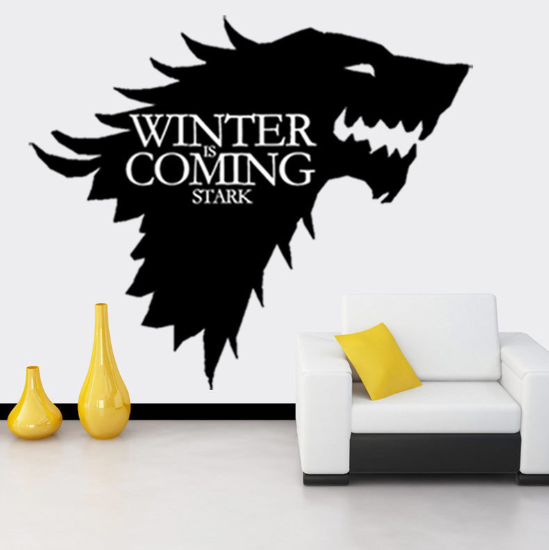 T-5-Game-Of-Thrones--Stark-Family--Emblem-Ice-Wolf-Wall-Stickers-Engraved-Wall-Stickers-1266684-3