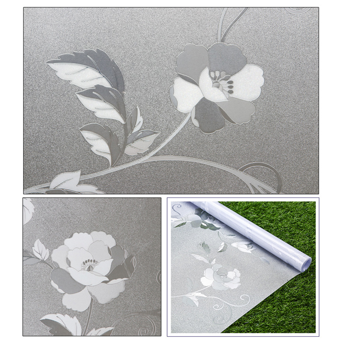 Window-Film-Sticker-Glue-free-Static-Cling-Glass-DIY-Home-Decor-Peony-Flower-1716010-6