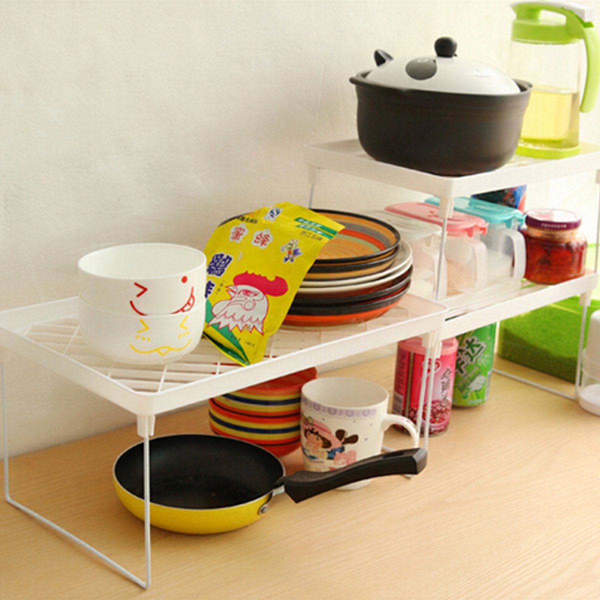 Foldable-Racks-Home-Bathroom-Kitchen-Storage-Rack-Shelving-Shelf-Holders-Organizer-995538-3