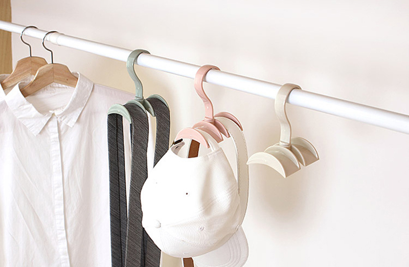 Rotated-Storage-Rack-Bag-Hanger-Plastic-Clothes-Rack-Creative-Tie-Closet-Hanger-Wardrobe-Organizer-1267641-2