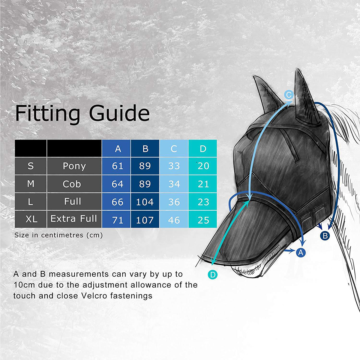 MLXL-Breathable-Horse-Fly-Mask-Mesh-Ears-Nose-Full-Face-for-Horse-Equipment-1686733-7